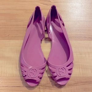 COPY - Authentic Gucci jelly flats